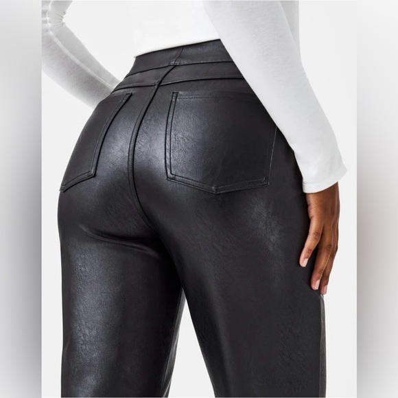 SPANX Black Straight Leg Women's Pants NWT - Picture 2 of 10